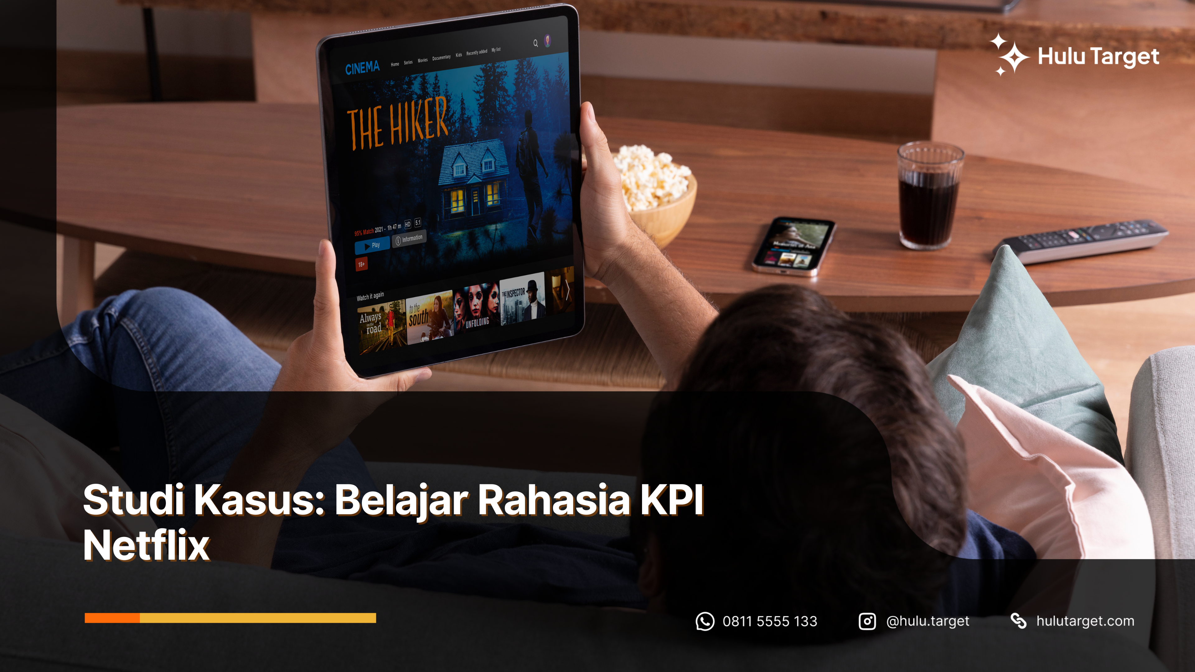 Belajar Rahasia KPI Netflix - Hulu Target